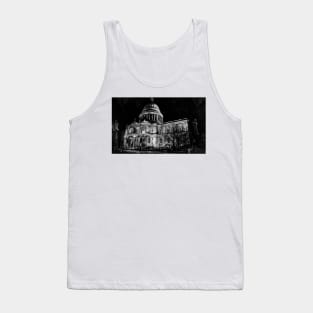 St. Paul&#39;s Cathedral, London, at Night Tank Top